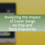 Analyzing the Impact of Cover Songs on Pop and Rock Popularity