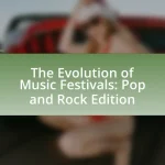 The Evolution of Music Festivals: Pop and Rock Edition