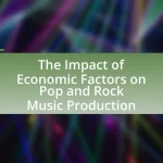 The Impact of Economic Factors on Pop and Rock Music Production