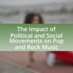 The Impact of Political and Social Movements on Pop and Rock Music