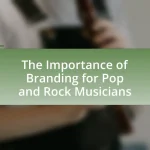 The Importance of Branding for Pop and Rock Musicians