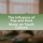 The Influence of Pop and Rock Music on Youth Culture
