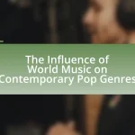 The Influence of World Music on Contemporary Pop Genres