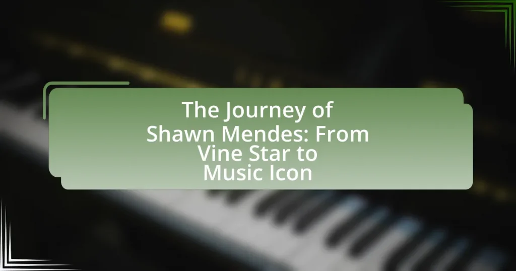The Journey of Shawn Mendes: From Vine Star to Music Icon