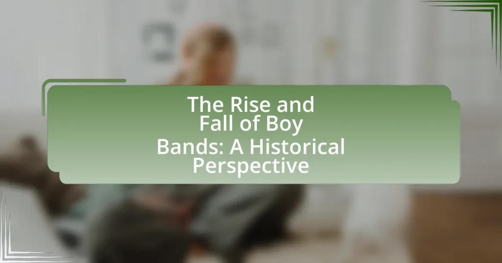 The Rise and Fall of Boy Bands: A Historical Perspective