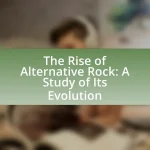 The Rise of Alternative Rock: A Study of Its Evolution