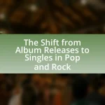 The Shift from Album Releases to Singles in Pop and Rock