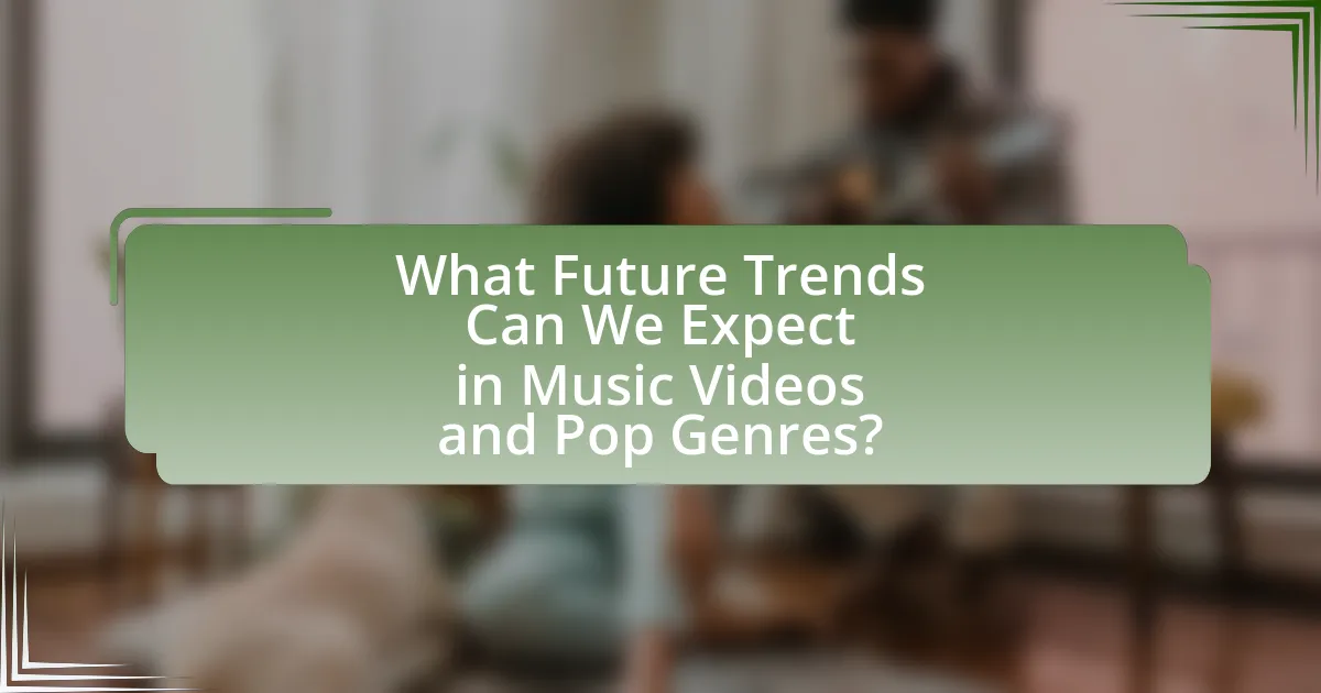 What Future Trends Can We Expect in Music Videos and Pop Genres?